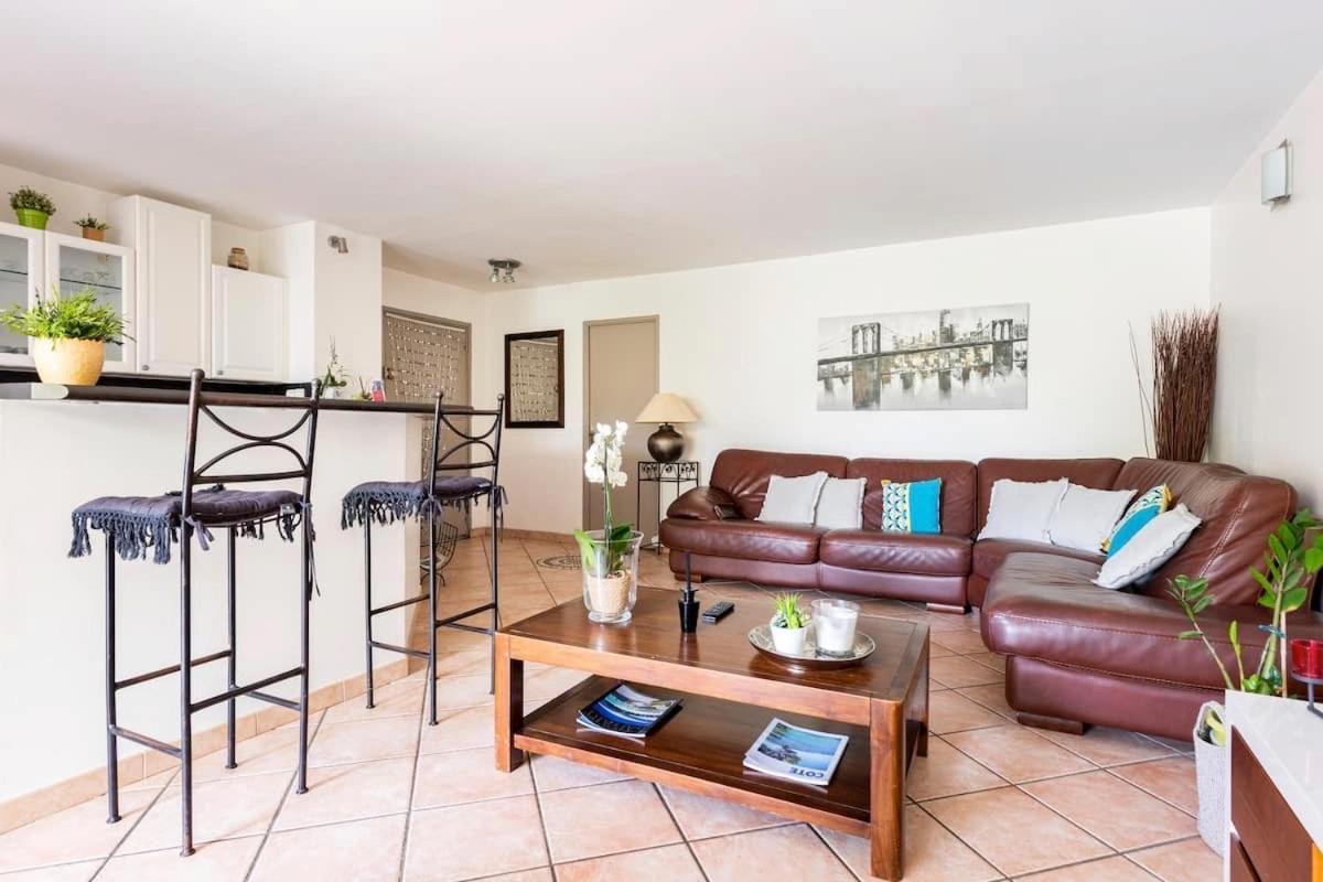 Cassis, Appartement 3 Chambres Avec Terrasse Exterior foto